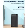 Внешний аккумулятор XO Power Bank 30000mAh PR201 Dispaly 65W Black
