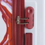 Чемодан Semi Line 24" (M) White/Red Print (T5654-2): Застежка Молния