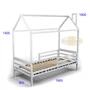 Кровать IngVart Домик подростковая белая SKU34000-01