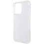 Чехол для iPhone TPU Case GETMAN Ease logo Transparent for iPhone 16 Pro: Цвет прозрачный