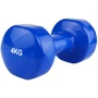 Гантель Stein 4 кг синий (LKDB-504A-4): Вес гантели, кг 4 кг