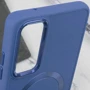 Чохол для телефона TPU Case Bonbon Metal Style with MagSafe Denim Blue для Samsung A556 Galaxy A55: Колір синий