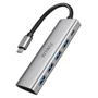 Адаптер WIWU Adapter Alpha 541P USB-C to 4xUSB+USB-C Space Grey