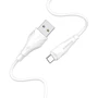Кабель Borofone USB Cable to Micro USB Optimal 1m White (BX18)