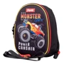 Рюкзак дитячий 1вересня K-43 Monster Truck, чорний (552509): Стать хлопчик