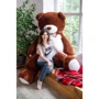 Мягкая игрушка Уильям 250 см шоколад