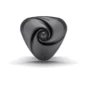 Вибратор с электростимуляцией Mystim Heart's Desire Black Edition