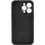 Чехол для iPhone Mobile Case Silicone Case Full Camera Protective Black for iPhone 13 Pro Max: Цвет черный
