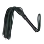 Флоггер из натуральной кожи Flirty Hard Leather - Green, BG-00032
