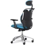 Офісне крісло Mealux Testa Duo Blue (Y-552 KBL Duo): Матеріал корпусу Металл