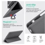 Аксессуар для iPad ArmorStandart Smart Case Fold Pen Dark Grey for iPad Air 11 (2024 / 2025) (ARM78116) фото 6