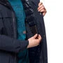 Пуховик Jack Wolfskin Cold Bay Parka M 1113671-1010 48 темно-синій зимовий з капюшоном: Тип застібки На молнии