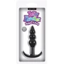 Анальная пробка Jelly Rancher T-plug Ripple, 7.6x3.2 см, черный