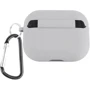 TPU Silicone Case with Carabiner Stone for Apple AirPods 4 фото 1