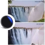 Светофильтр K&F Concept 46mm ND2-ND400 Blue Coated Slim Variable/Fader NDX (KF01.1397) фото 4