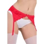 Пояс для чулок Julimex Daisy, Красный, S