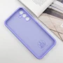 Чохол для телефона Lakshmi Premium Silicone Case з Logo Full Camera Dasheen для Samsung A256 Galaxy A25 5G: Колір сиреневый