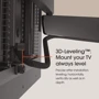 Кронштейн для ТВ VOGELS TVM 7655 DesignMount White: Тип наклонно-поворотный