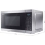 Микроволновая печь Sharp YC-MG02E-S: Количество уровней мощности СВЧ 8