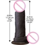 Фаллоимитатор черный Doc Johnson The Realistic Cock 6 inch Black - ULTRASKYN