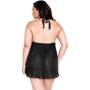 Плиссированный беби долл и стринги Fantasy Lingerie, XL/XXL