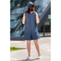 Комбинезон FLFashion Гавана ФКГ 3056 XXL-3XL темно-синий: Состав Лен