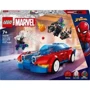 Конструктор LEGO Marvel Автомобіль для гонки Людини-Павука та Зелений Гоблін з отрутою Венома (76279)