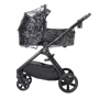 Универсальная Коляска 2 в 1 Espiro Only 2022 210 Stylish Black Gel (5906724205668): Материал колес резина
