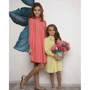 Платье ISSA PLUS CD-405 140 желтое: Возраст 7 - 10 лет