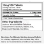 Ultimate Nutrition Vanadyl Sulfate 150 tabs: Пол Унисекс