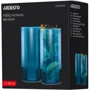 Набір високих склянок Ardesto 380мл 2 шт. (AR2638SBL): Обсяг склянки мл 380