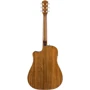 Гитара электроакустическая FENDER CD-140SCE NAT: Материал корпуса Цельный топ