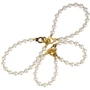 Жемчужные фиксаторы для рук и ног LOCKINK Pearl Handcuffs & Anklecuffs