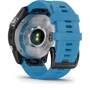 Смарт-часы Garmin Quatix 7 Standard Edition Blue Silicone Strap (010-02540-61) фото 10