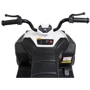 Детский квадроцикл Bambi Racer белый (M 4131EL-1): Максимальная скорость, км/ч 5
