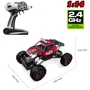 Автомобиль OFF-ROAD CRAWLER на р/у – Where the trail ends (красный, аккум.7.2V, металл. корпус,1:14) (SL-121RHMR): Привод Полный