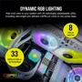Кулер Corsair iCUE H100i Elite Capellix RGB White (CW-9060050-WW) фото 8