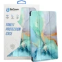 Аксесуар для планшетних ПК BeCover Soft Edge TPU з Pencil Mount Green Marble для Xiaomi Redmi Pad SE 8.7 (712574)