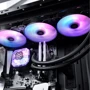 Кулер Silverstone IceGem 360 (SST-IG360-ARGB): Кількість вентиляторів, шт 3
