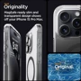 Чехол для iPhone Spigen Ultra Hybrid MagFit Graphite (ACS06577) for iPhone 15 Pro Max: Материалы поликарбонат и полиуретан