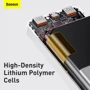 Зовнішній акумулятор Baseus Power Bank 10000mAh Bipow Display 20W White (PPDML-L02) фото 10