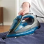 Утюг Russell Hobbs 27280-56 Colour Control Pro Iron: Цвет черный / синий