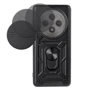 Чехол для телефонов BeCover Military Black for Oppo Reno12 F 5G (713079): Материал TPU (термополиуретан) и пластик