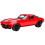 Машина металлическая Jada Форсаж Chevrolet Corvette 1966 Красная 1:24 (253203010)