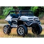 Электромобиль Kidsauto Двухместный Багги Mercedes-Benz UNIMOG 4х4 белый (Unimog_white): Материал колес EVA