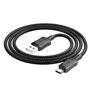 Кабель Hoco USB Cable to USB-C X94 Leader 3A 1m Black: Довжина 1 м