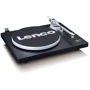 Виниловый проигрыватель Lenco LS-500BK Black: Форма тонарма Прямая