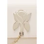 Жіноча сумка крос боді Furla Tuberosa S Crossbody молочно-рожева (WB00201MSD000PER00): Фактура матова, Зерниста