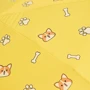 Парасолька жіночий автомат Monsen жовтий (C1PUPPYy-yellow): Фасон Складной (3 сложения)