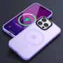 Чохол для iPhone Mobile Case TPU+PC Metal Buttons with MagSafe Colorful Lilac для iPhone 13 Pro Max: Колір фиолетовый